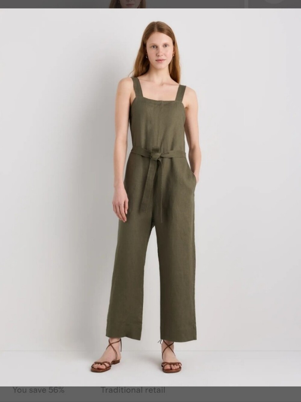 QUINCE linen jumpsuit